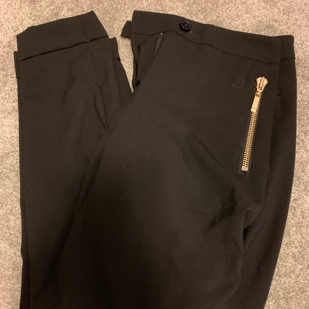 Zipper pocket work pants